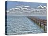 Southend Pier-Toula Mavridou-Messer-Stretched Canvas