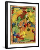 Southerly Garden-Auguste Macke-Framed Giclee Print