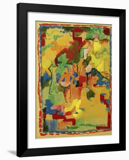 Southerly Garden-Auguste Macke-Framed Giclee Print