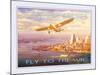 Southern Airlines - Fly to The Sun-The Vintage Collection-Mounted Giclee Print