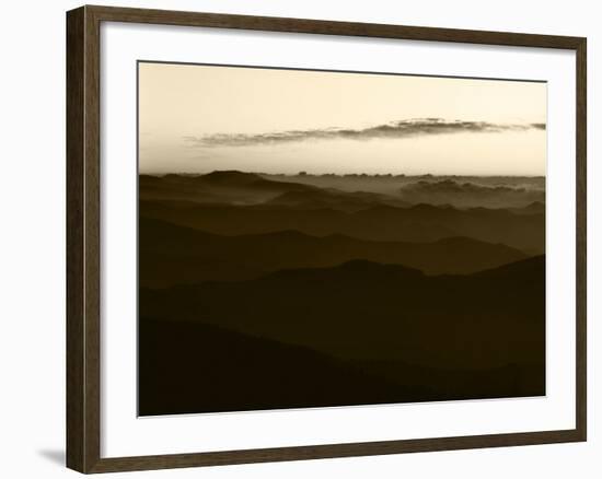 Southern Appalachian Ridges, Great Smoky Mountains National Park, North Carolina, USA-Adam Jones-Framed Photographic Print