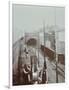 Southern Approach to the Rotherhithe Tunnel, Bermondsey, London, September 1906-null-Framed Photographic Print