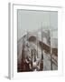 Southern Approach to the Rotherhithe Tunnel, Bermondsey, London, September 1906-null-Framed Premium Photographic Print