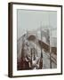 Southern Approach to the Rotherhithe Tunnel, Bermondsey, London, September 1906-null-Framed Premium Photographic Print