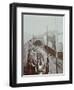 Southern Approach to the Rotherhithe Tunnel, Bermondsey, London, September 1906-null-Framed Premium Photographic Print