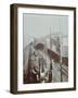 Southern Approach to the Rotherhithe Tunnel, Bermondsey, London, September 1906-null-Framed Photographic Print