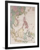 Southern Asia from China to New Guinea-Johannes & Mortier Covens-Framed Giclee Print