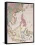 Southern Asia from China to New Guinea-Johannes & Mortier Covens-Framed Stretched Canvas