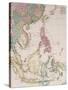 Southern Asia from China to New Guinea-Johannes & Mortier Covens-Stretched Canvas