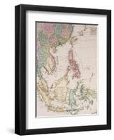 Southern Asia from China to New Guinea-Johannes & Mortier Covens-Framed Giclee Print