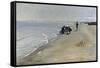 Southern Beach at Skagen, 1884-Peter Severin Kroyer-Framed Stretched Canvas