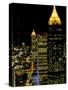 Southern Bell Building at Night, Atlanta, Georgia, USA-Marilyn Parver-Stretched Canvas