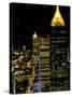 Southern Bell Building at Night, Atlanta, Georgia, USA-Marilyn Parver-Stretched Canvas