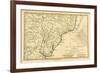 Southern Brazil, from 'Atlas De Toutes Les Parties Connues Du Globe Terrestre' by Guillaume…-Charles Marie Rigobert Bonne-Framed Giclee Print