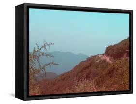 Southern California Mountains-NaxArt-Framed Stretched Canvas