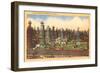 Southern California Oilfield-null-Framed Art Print