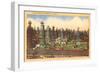 Southern California Oilfield-null-Framed Art Print