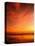 Southern California Sunset at Beach-Mick Roessler-Stretched Canvas