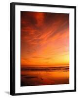 Southern California Sunset at Beach-Mick Roessler-Framed Photographic Print