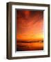 Southern California Sunset at Beach-Mick Roessler-Framed Photographic Print