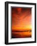 Southern California Sunset at Beach-Mick Roessler-Framed Photographic Print