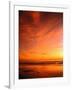 Southern California Sunset at Beach-Mick Roessler-Framed Photographic Print