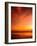 Southern California Sunset at Beach-Mick Roessler-Framed Photographic Print