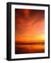 Southern California Sunset at Beach-Mick Roessler-Framed Photographic Print