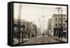 Southern Cambria Railway Tracks Through Johnstown-null-Framed Stretched Canvas