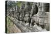 Southern Causeway of Angkor Thom-Jean-Pierre De Mann-Stretched Canvas