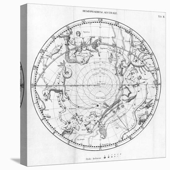 Southern Celestial Map-Science, Industry and Business Library-Stretched Canvas