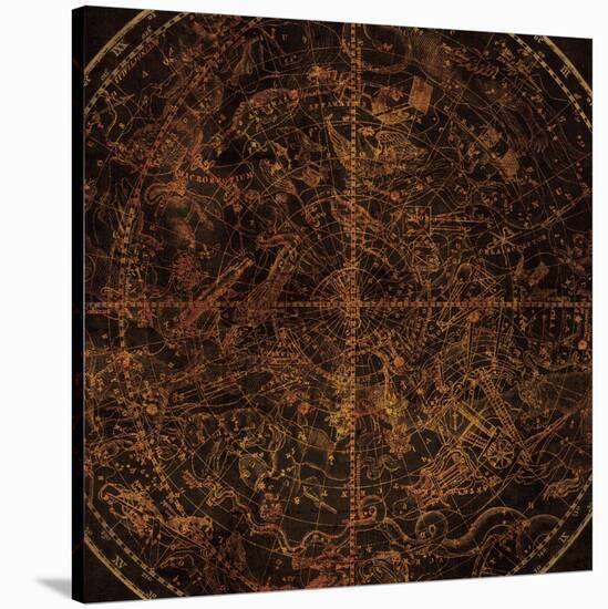 Southern Celestial Sphere Vintage-Hugo Wild-Stretched Canvas