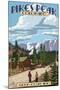 Southern Colorado, View of the Glencove Inn, Half Way up Pikes Peak Highway-Lantern Press-Mounted Art Print