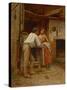 Southern Courtship, 1859 (Oil on Canvas)-Eastman Johnson-Stretched Canvas