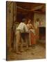 Southern Courtship, 1859 (Oil on Canvas)-Eastman Johnson-Stretched Canvas