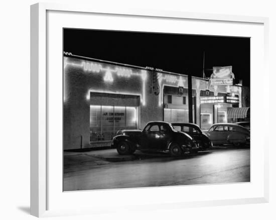 Southern Dinner Club-Dmitri Kessel-Framed Photographic Print