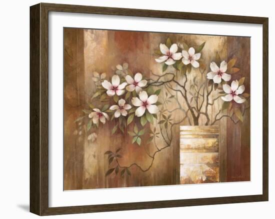 Southern Dogwoods-Elaine Vollherbst-Lane-Framed Art Print