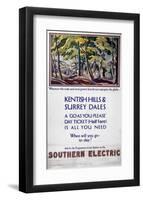 Southern Electric-null-Framed Art Print