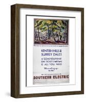 Southern Electric-null-Framed Art Print