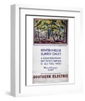Southern Electric-null-Framed Art Print