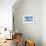 Southern elephant seal (Mirounga leonina) male roaring, Sea Lion Island, Falkland Islands-Marco Simoni-Framed Photographic Print displayed on a wall