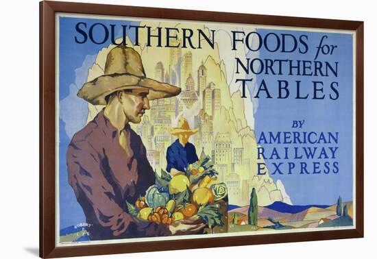 Southern Foods-null-Framed Giclee Print