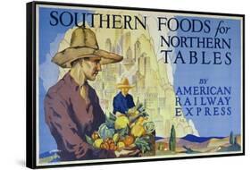 Southern Foods-null-Framed Stretched Canvas