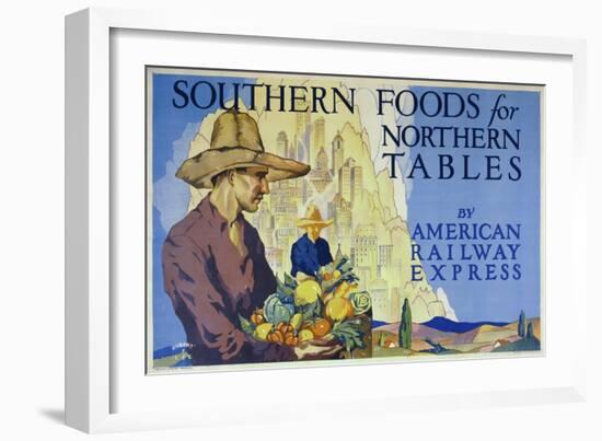 Southern Foods-null-Framed Giclee Print