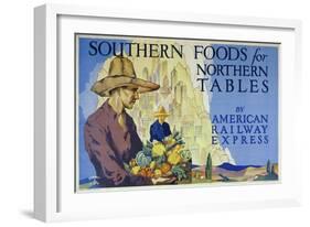 Southern Foods-null-Framed Giclee Print