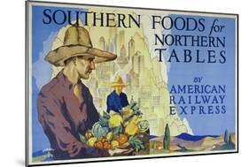 Southern Foods-null-Mounted Giclee Print