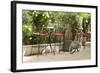 Southern France, St. Remy. Sidewalk Cafes-Emily Wilson-Framed Photographic Print