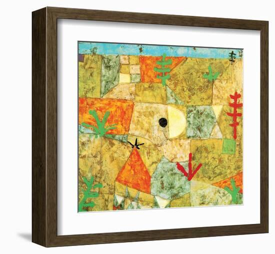 Southern Gardens-Paul Klee-Framed Art Print