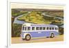 Southern Greyhound Bus-null-Framed Art Print