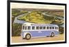 Southern Greyhound Bus-null-Framed Art Print